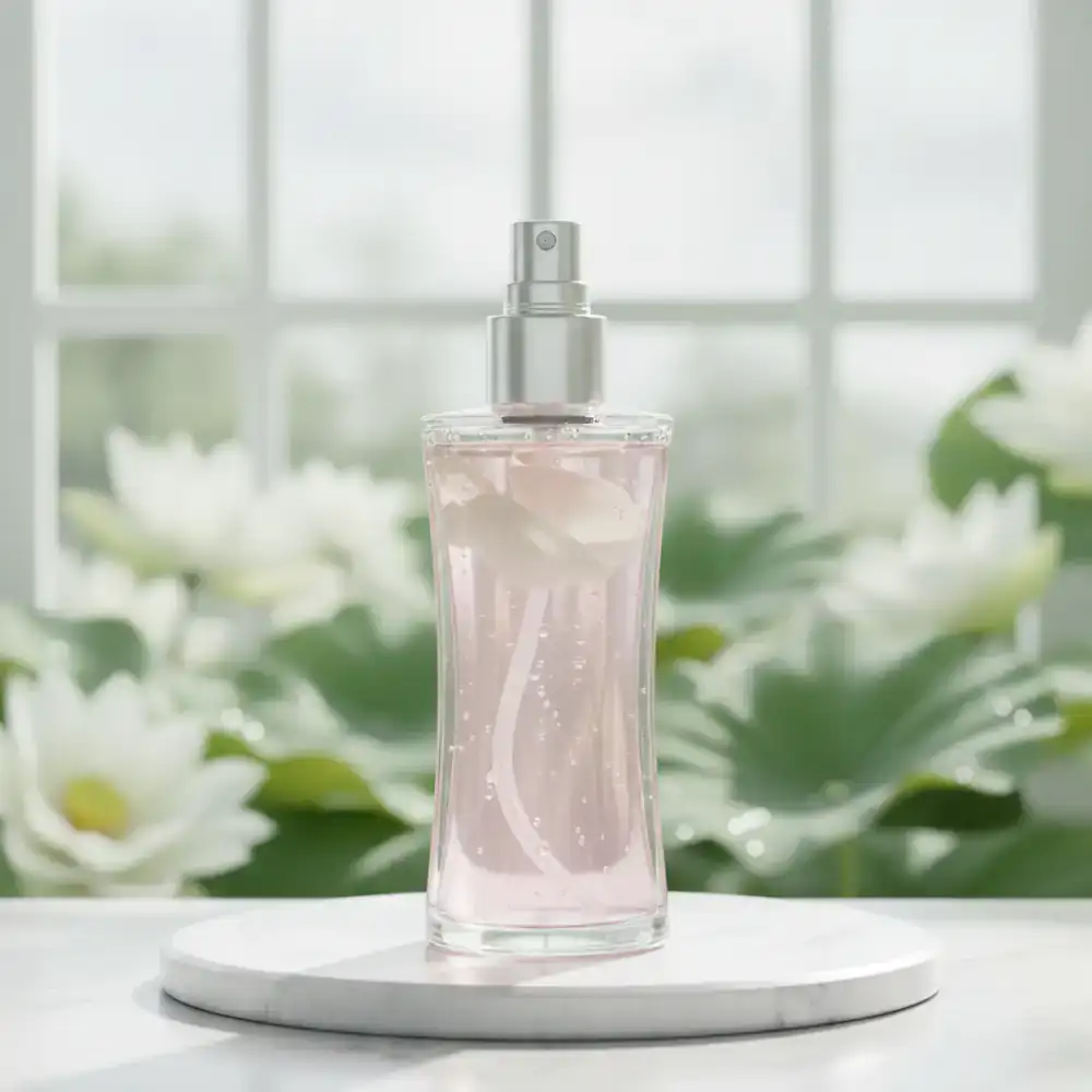 Lotus Hydration Mist in an elegant spray bottle